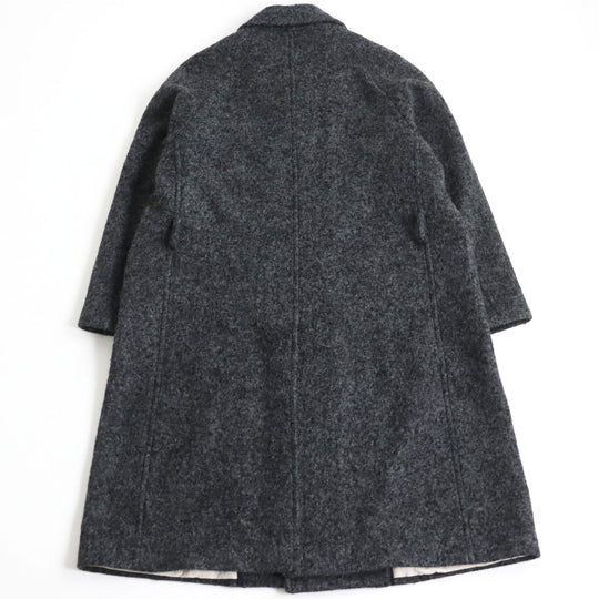 GIORGIO ARMANI coat PSL04W PS948 Main: 66% alpaca, Main: 34% wool gray mens 60 Used Authentic
