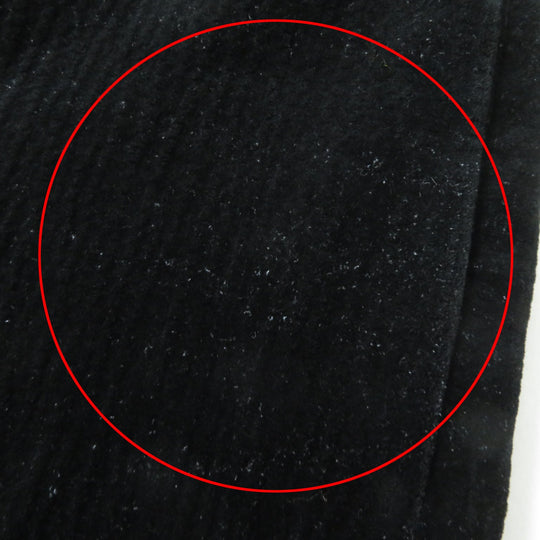 CHANEL Pants P44709 Main: 99% cotton, Main: 1% elastane (polyurethane) black Women 34 Used Authentic