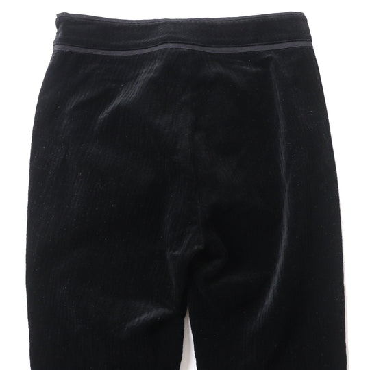 CHANEL Pants P44709 Main: 99% cotton, Main: 1% elastane (polyurethane) black Women 34 Used Authentic