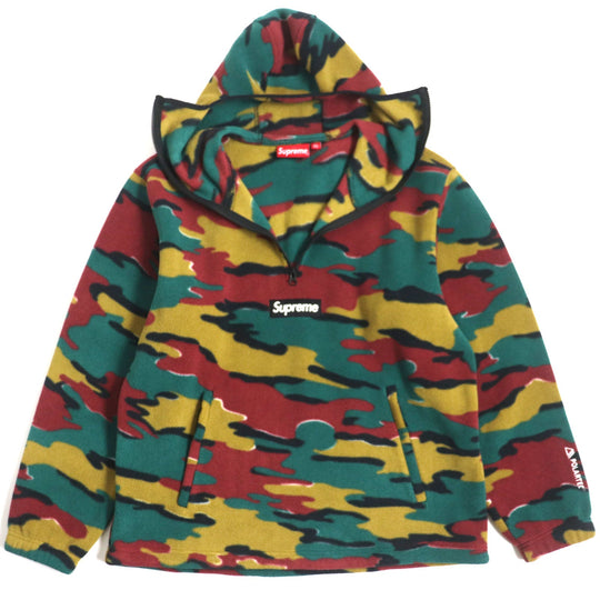 Supreme Hoodie Main: 100% polyester Multi mens M Used Authentic