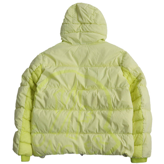MONCLER Down jacket Outer: 65% cotton, Outer: 35% nylon, Lining: 100% nylon, Filling: 90% down, Filling: 10% feather, Rib: 100% nylon yellow PAVIOT mens 2 Used Authentic