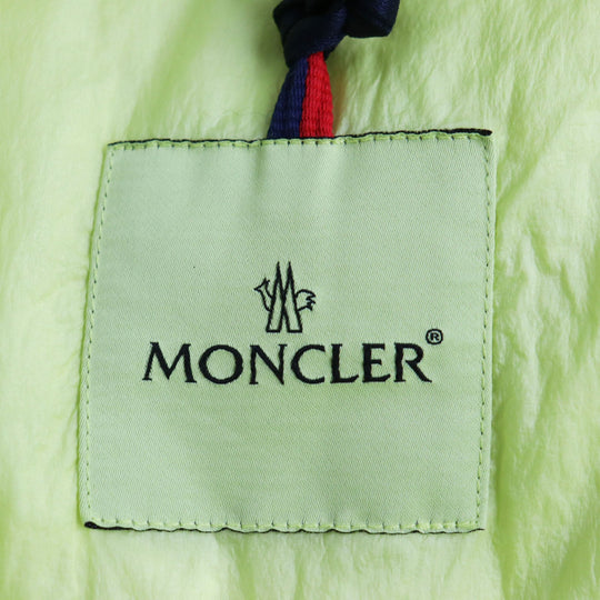 MONCLER Down jacket Outer: 65% cotton, Outer: 35% nylon, Lining: 100% nylon, Filling: 90% down, Filling: 10% feather, Rib: 100% nylon yellow PAVIOT mens 2 Used Authentic