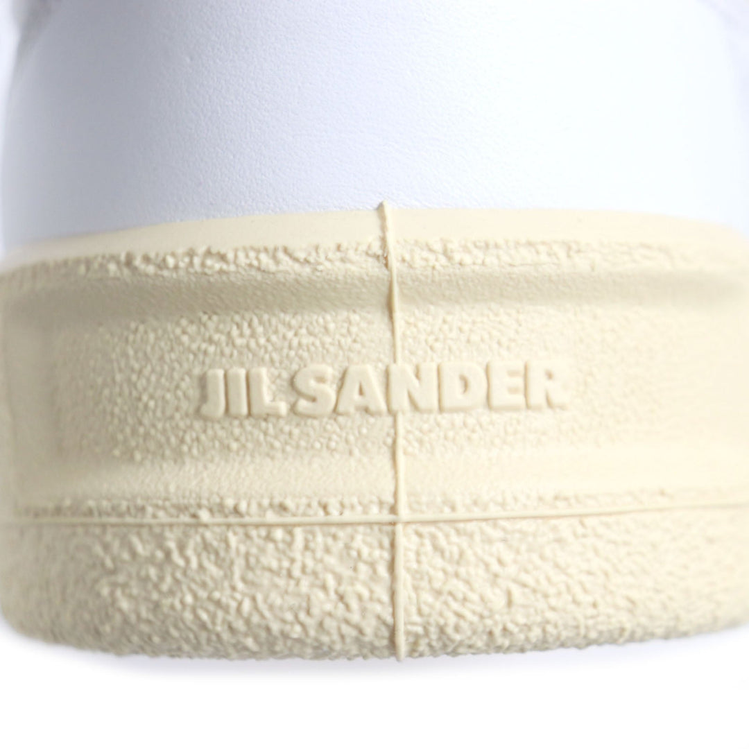 JIL SANDER Low cut sneakers Main: Leather White purple mens 44 Used Authentic