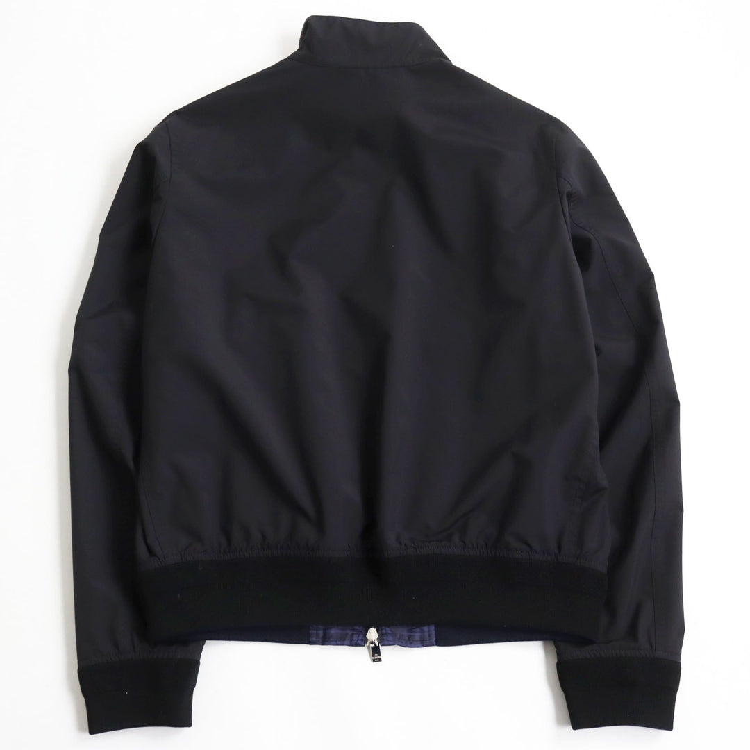 Berluti Blouson R18OBL87WAZT Outer: 54% wool, Outer: 46% nylon, Lining: 100% nylon Black Purple type mens 48 Used Authentic