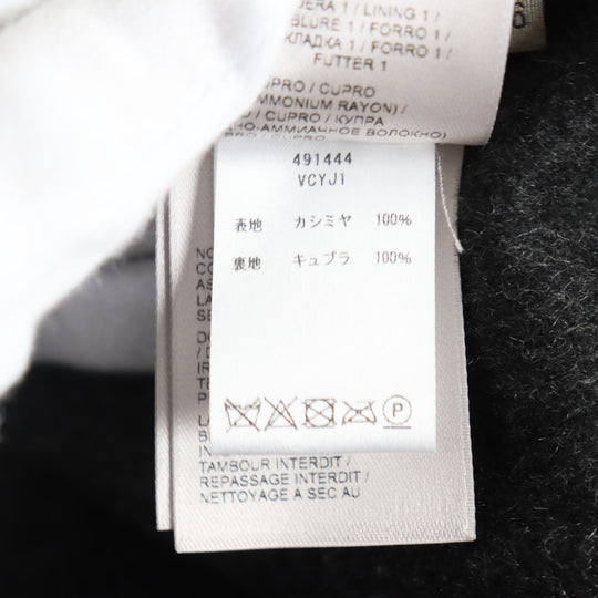 BOTTEGAVENETA Double chester coat 491444 VCYJ1 Outer: 100% cashmere, Lining: 100% cupra gray mens 46 Used Authentic