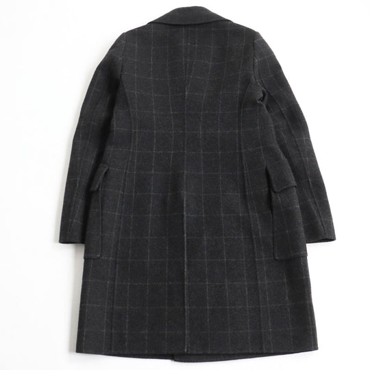 BOTTEGAVENETA Double chester coat 491444 VCYJ1 Outer: 100% cashmere, Lining: 100% cupra gray mens 46 Used Authentic