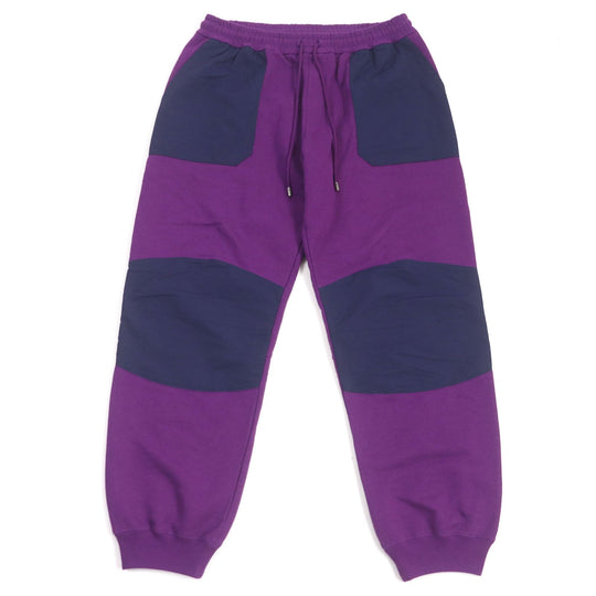 GUCCI Pants 671463 Main: 100% cotton, Part: 100% nylon purple mens L (170/86A) Used Authentic