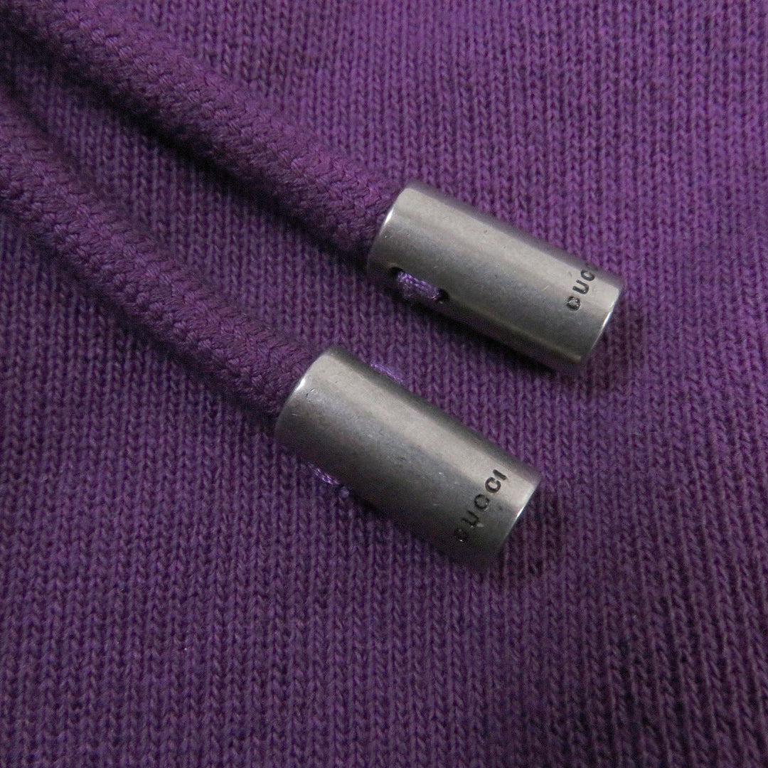 GUCCI Pants 671463 Main: 100% cotton, Part: 100% nylon purple mens L (170/86A) Used Authentic