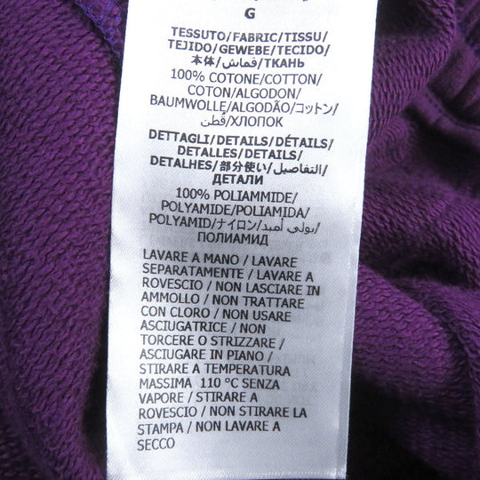 GUCCI Pants 671463 Main: 100% cotton, Part: 100% nylon purple mens L (170/86A) Used Authentic