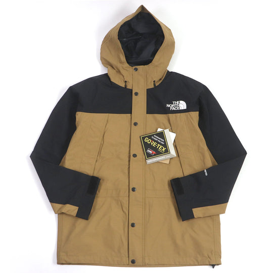 THE NORTH FACE Nylon jacket NP11834 Outer: 100% nylon, Lining: 100% polyester Utility brown Mountain Light Jacket mens L Used Authentic