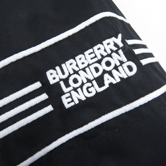 BURBERRY Stainless collar coat 8029656 Main: 100% nylon black mens 44 Used Authentic
