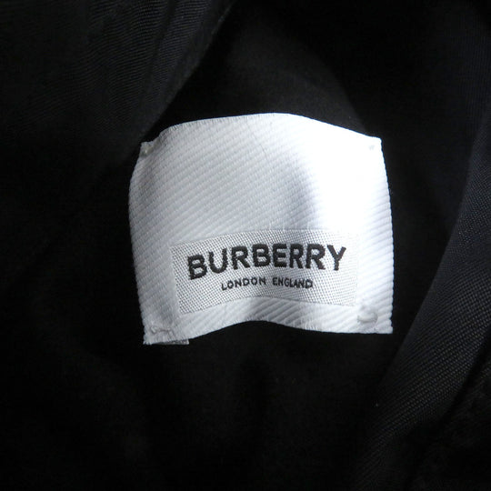 BURBERRY Stainless collar coat 8029656 Main: 100% nylon black mens 44 Used Authentic