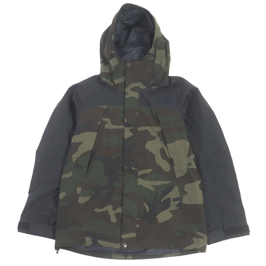 THE NORTH FACE Nylon jacket NP61420 Outer: 100% nylon, Lining: nylon, Lining: polyester, Lining: polyurethane khaki Novelty Mountain Jacket mens S Used Authentic