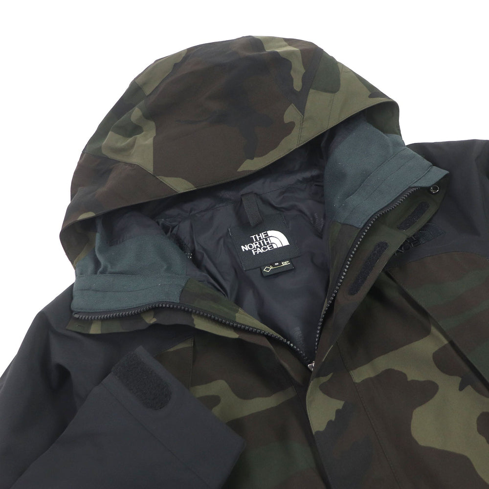 THE NORTH FACE Nylon jacket NP61420 Outer: 100% nylon, Lining: nylon, Lining: polyester, Lining: polyurethane khaki Novelty Mountain Jacket mens S Used Authentic
