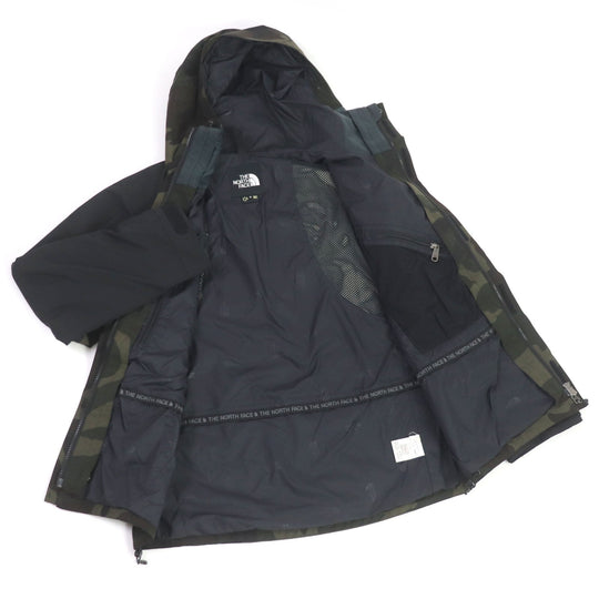 THE NORTH FACE Nylon jacket NP61420 Outer: 100% nylon, Lining: nylon, Lining: polyester, Lining: polyurethane khaki Novelty Mountain Jacket mens S Used Authentic