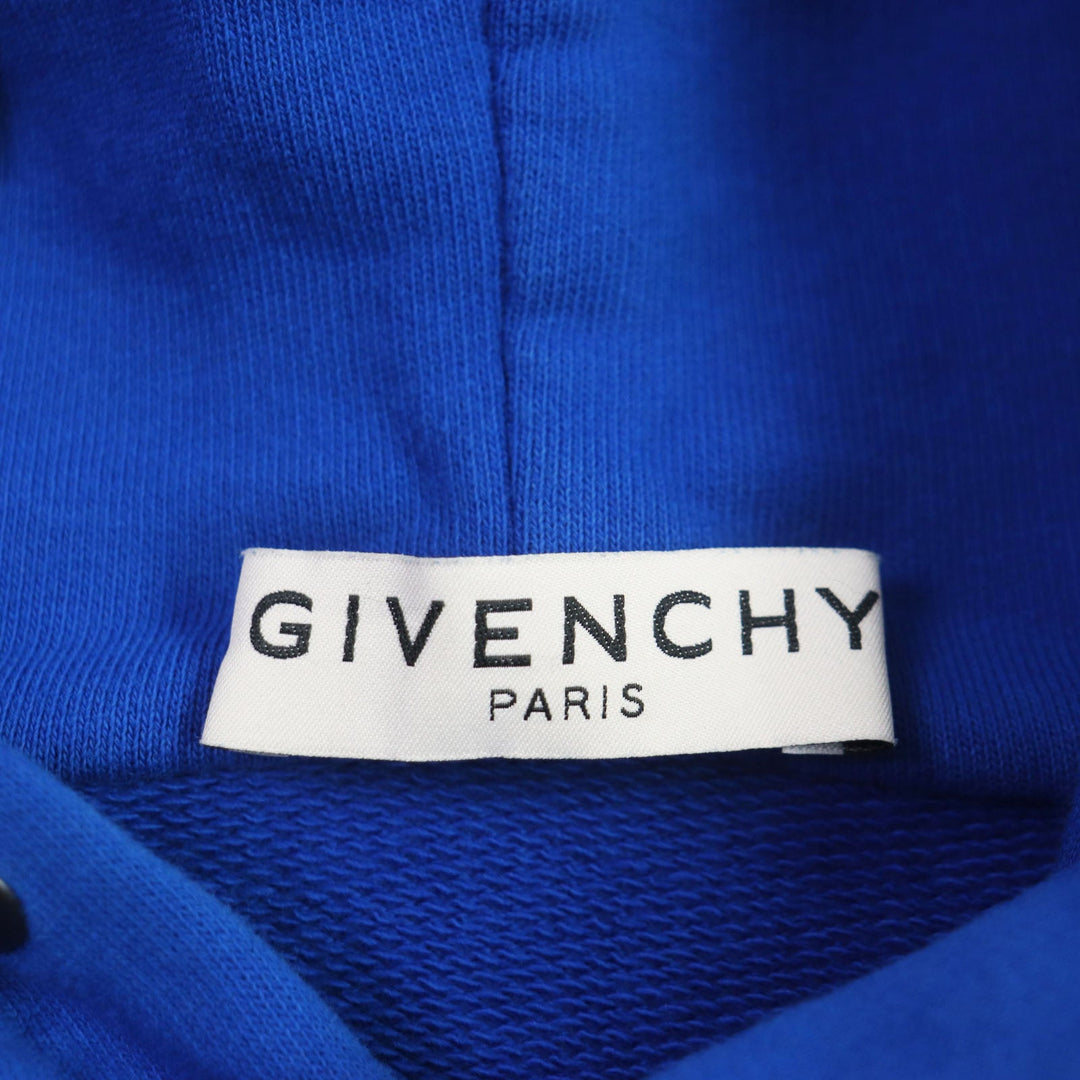 GIVENCHY Hoodie BMJ05430AF Main: 100% cotton blue mens XS Used Authentic