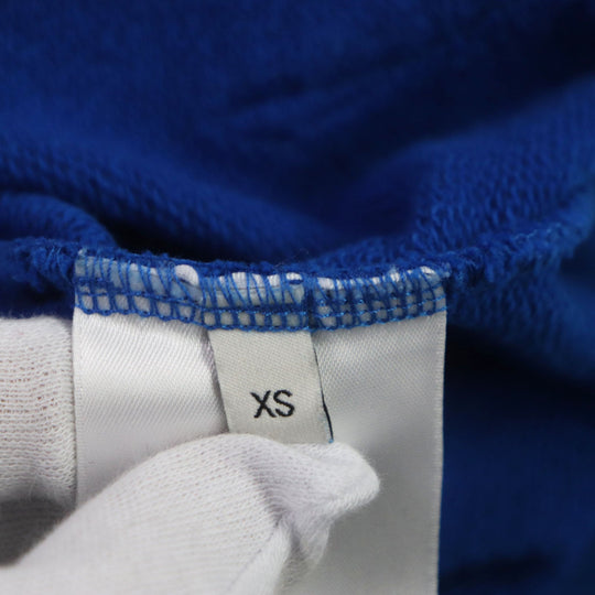 GIVENCHY Hoodie BMJ05430AF Main: 100% cotton blue mens XS Used Authentic