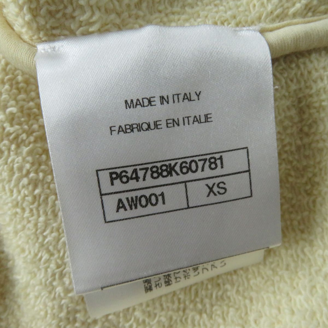 CHANEL sweat 20A P64788 Main: 100% cotton Ecru Women XS Used Authentic