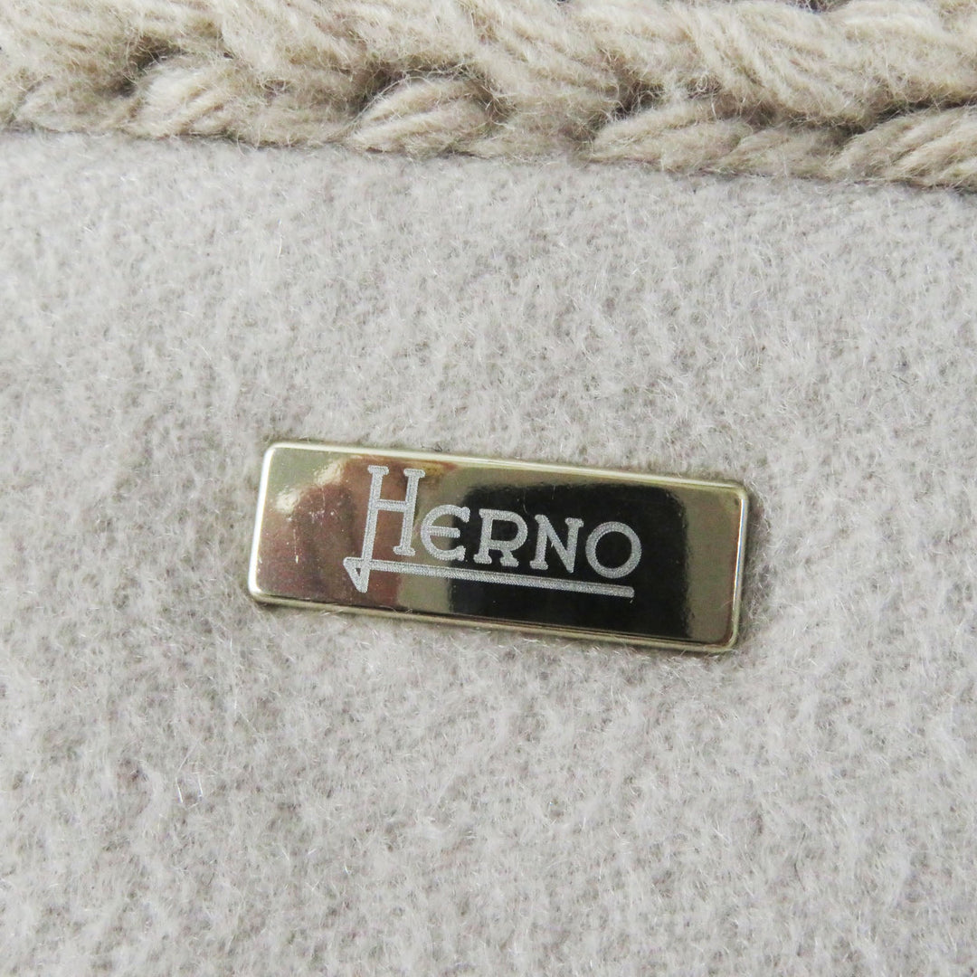 Herno Blouson GA0205D Outer: 100% cashmere, Lining: 100% nylon, Mesh: 70% wool, 30% cashmere, Fiber: 100% polyester Gurege Women 38 Used Authentic