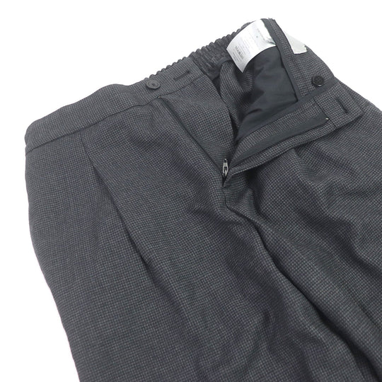 Dior HOMME Pants 013C112A4789 Main: 100% wool Dark gray mens 46 Used Authentic