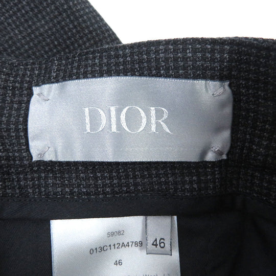 Dior HOMME Pants 013C112A4789 Main: 100% wool Dark gray mens 46 Used Authentic