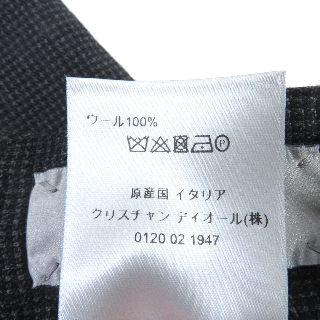 Dior HOMME Pants 013C112A4789 Main: 100% wool Dark gray mens 46 Used Authentic