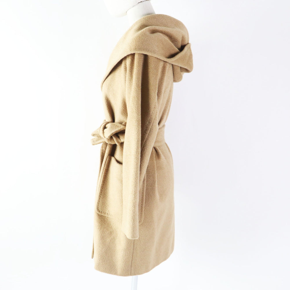 MAX MARA coat Outer: 100% camel, Lining: 100% viscose (rayon) beige White tag rialto Women 36 Used Authentic