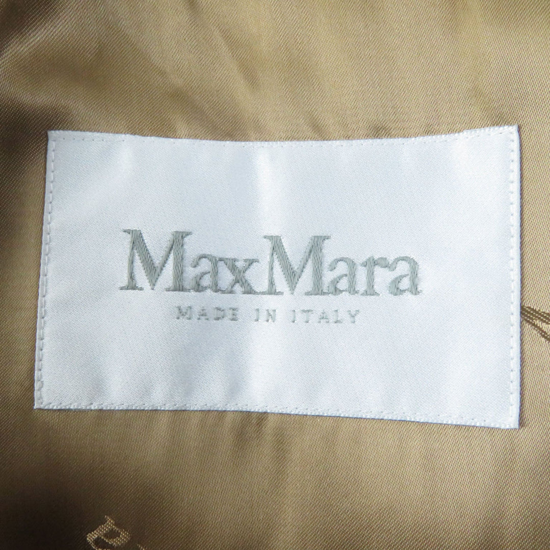 MAX MARA coat Outer: 100% camel, Lining: 100% viscose (rayon) beige White tag rialto Women 36 Used Authentic