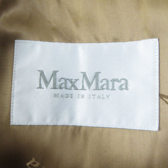 MAX MARA coat Outer: 100% camel, Lining: 100% viscose (rayon) beige White tag rialto Women 36 Used Authentic
