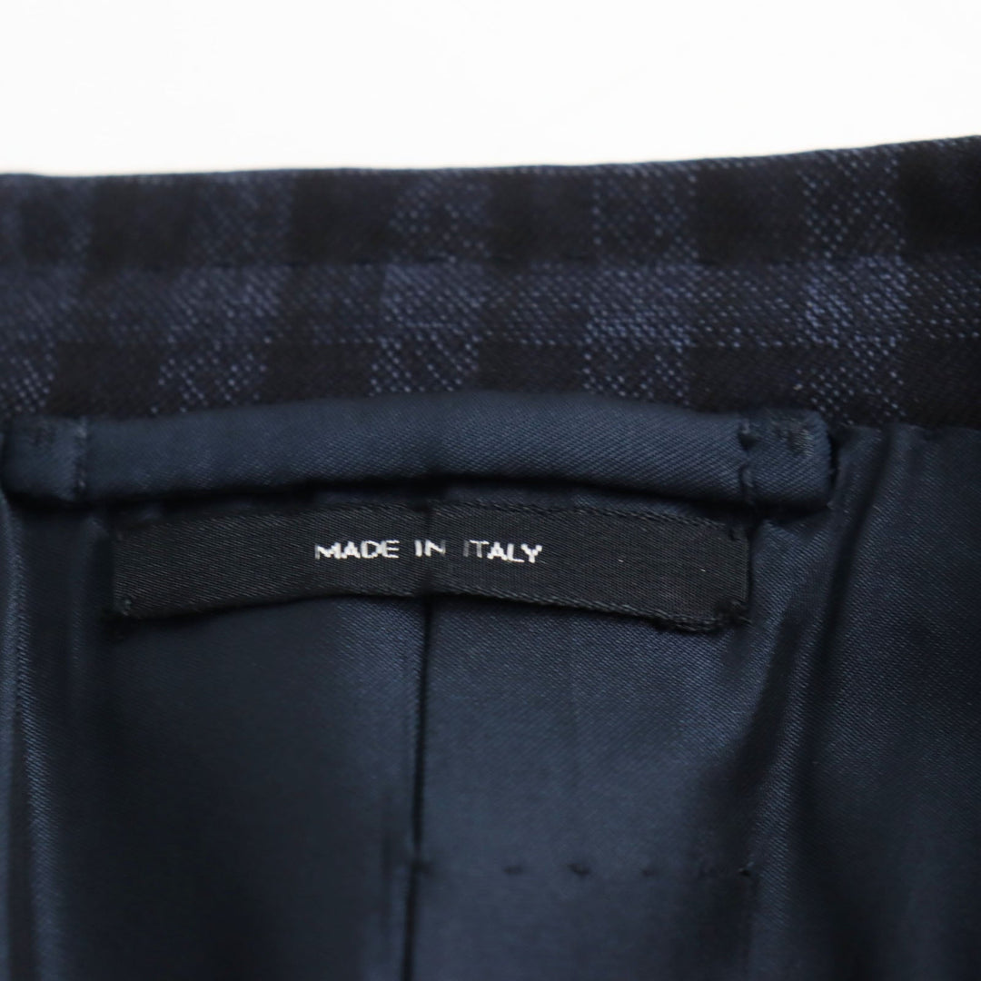 TOM FORD suit Main: 100% wool, Lining: 50% cupra, Lining: 50% silk, Lining: 100% rayon Navy mens 44 Used Authentic