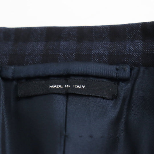 TOM FORD suit Main: 100% wool, Lining: 50% cupra, Lining: 50% silk, Lining: 100% rayon Navy mens 44 Used Authentic