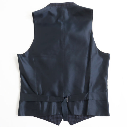 TOM FORD suit Main: 100% wool, Lining: 50% cupra, Lining: 50% silk, Lining: 100% rayon Navy mens 44 Used Authentic