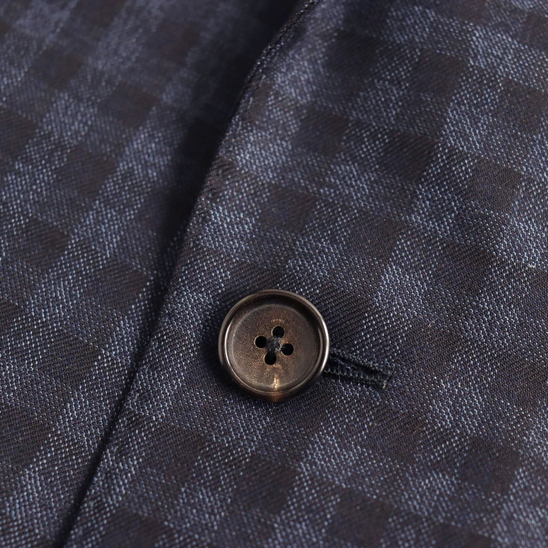 TOM FORD suit Main: 100% wool, Lining: 50% cupra, Lining: 50% silk, Lining: 100% rayon Navy mens 44 Used Authentic