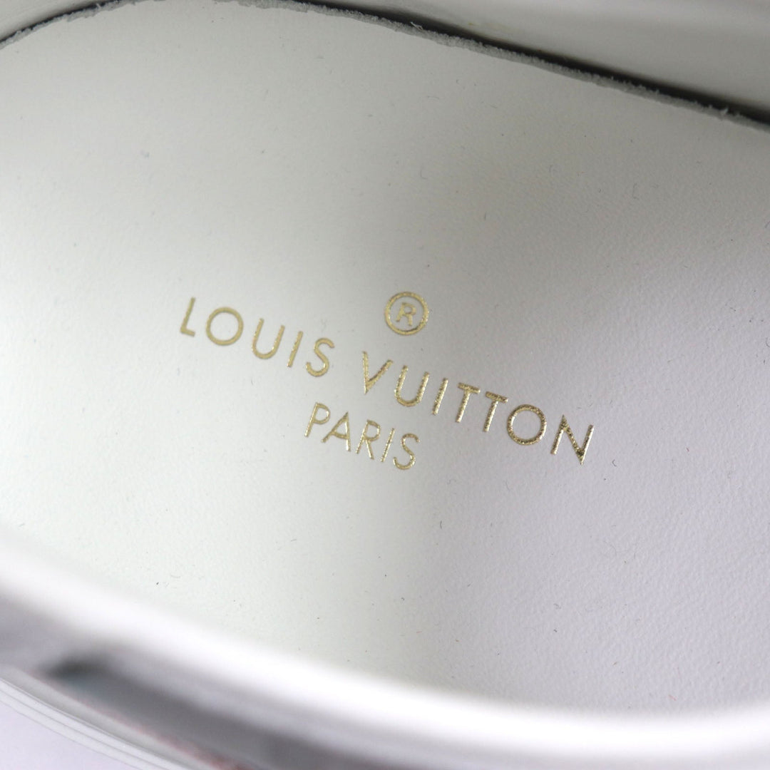 LOUIS VUITTON Low cut sneakers Main: Suede Multi Trocadero Line Monogram mens 7.5 Used Authentic