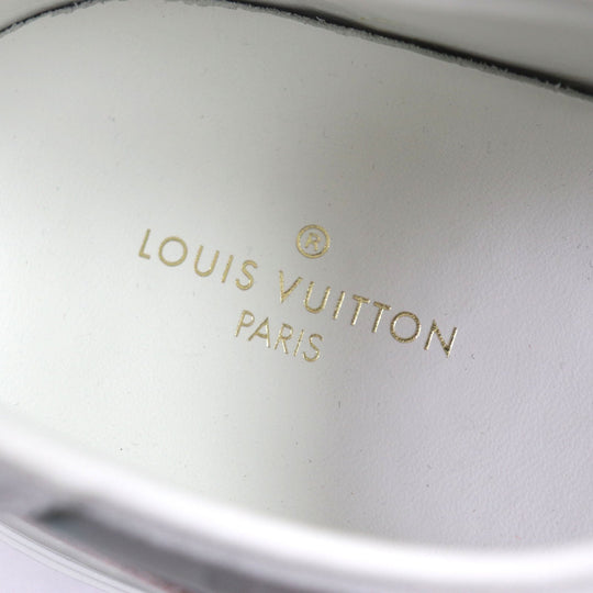 LOUIS VUITTON Low cut sneakers Main: Suede Multi Trocadero Line Monogram mens 7.5 Used Authentic