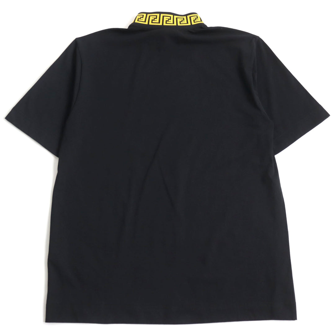 FENDI Short sleeve T-shirt FY1088 AJNL Main: 100% cotton, part: 90% polyamide (nylon), part: 10% elastane (polyurethane) black mens L Used Authentic
