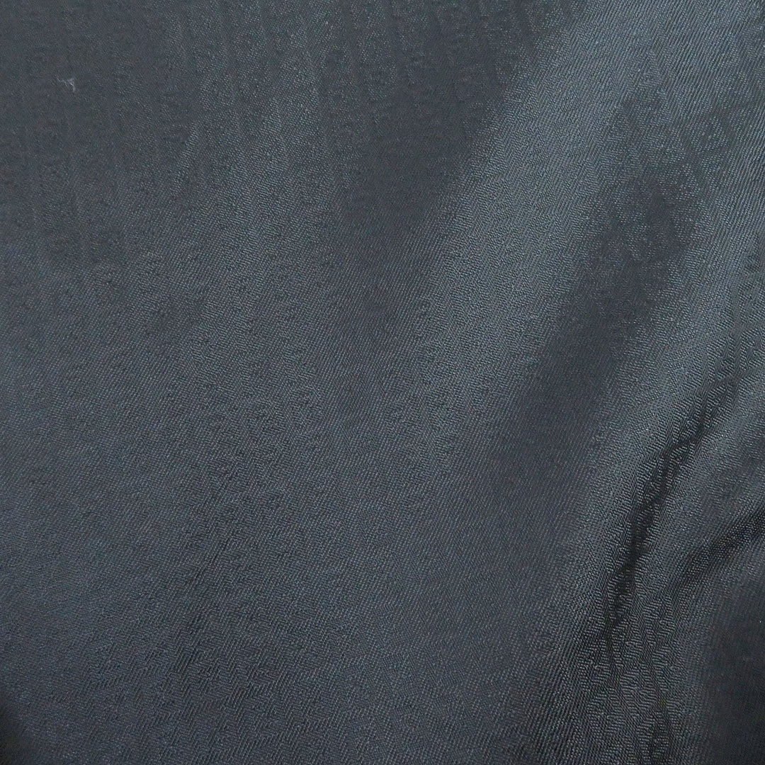FENDI tailored jacket FJ0641 Outer: 97% wool, Outer: 3% polyester, Lining: 100% cupra black Double-breasted Gabardine Blazer mens 48 Used Authentic