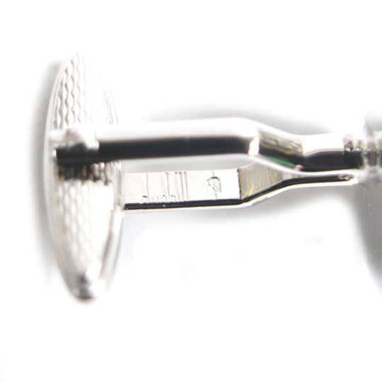 Dunhill cuffs Part: Onyx Black silver gold mens Used Authentic