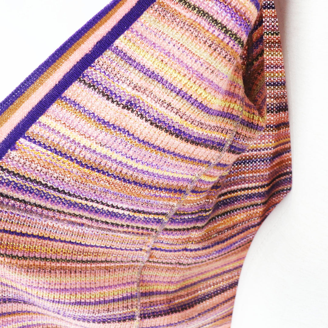 Missoni cardigan Main: 55% wool, 35% rayon, 10% mohair, 5% nylon Multi Women 44 Used Authentic