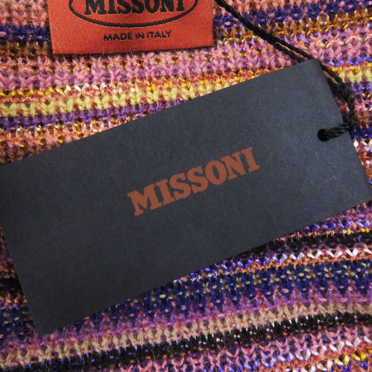 Missoni cardigan Main: 55% wool, 35% rayon, 10% mohair, 5% nylon Multi Women 44 Used Authentic