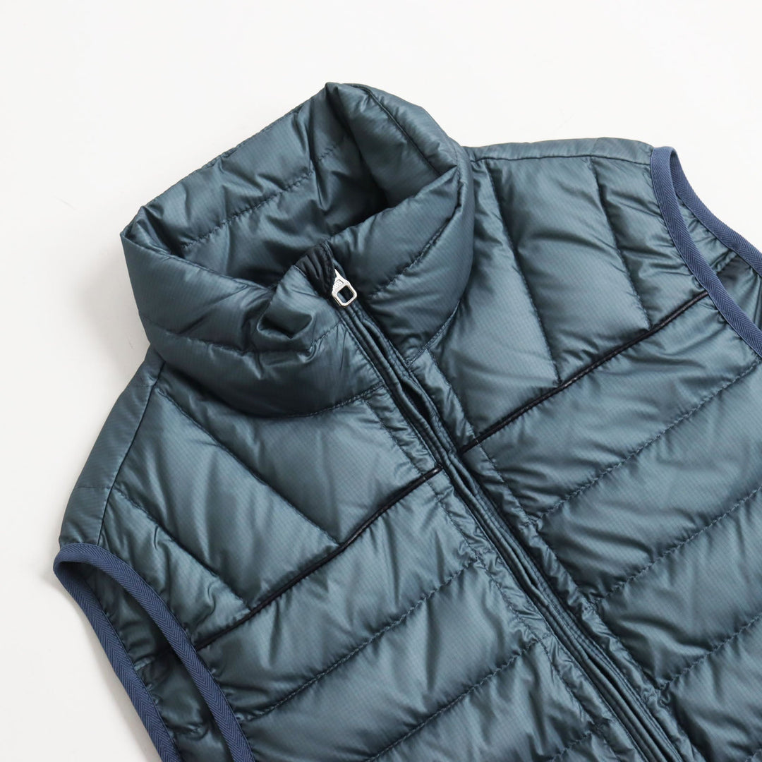 Dunhill Down vest Nylon blue XS