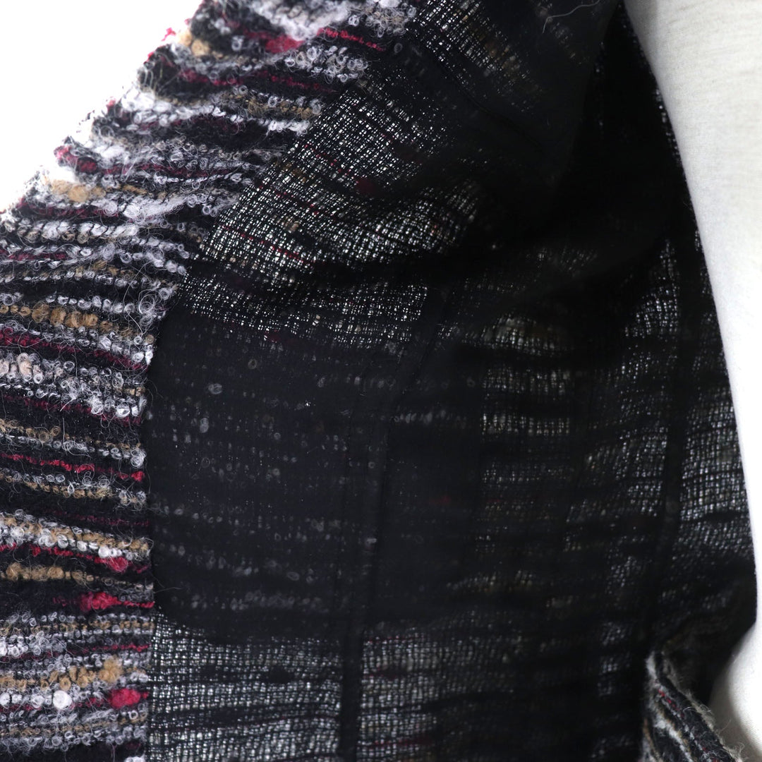 CHANEL setup P41820�EP41816 Outer material: 35% wool, Outer material: 32% cotton, Outer material: 19% alpaca, Outer material: 9% nylon, Outer material: 5% acrylic, Lining: 100% silk multicolor Women 38 Used Authentic