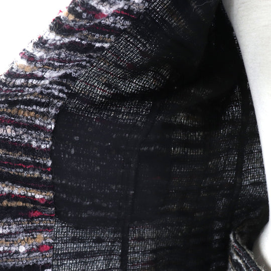 CHANEL setup P41820�EP41816 Outer material: 35% wool, Outer material: 32% cotton, Outer material: 19% alpaca, Outer material: 9% nylon, Outer material: 5% acrylic, Lining: 100% silk multicolor Women 38 Used Authentic