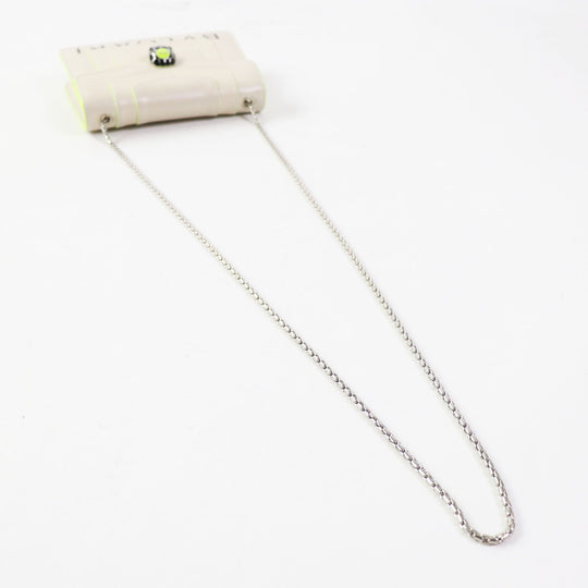 BVLGARI Shoulder Bag 289525 Main: Leather Light Beige Neon Yellow Black Serpenti Women Used Authentic