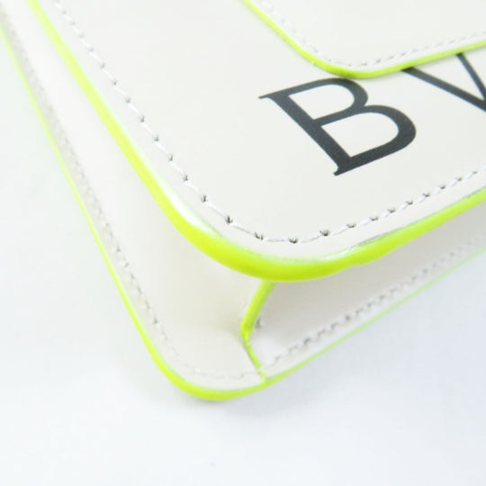 BVLGARI Shoulder Bag 289525 Main: Leather Light Beige Neon Yellow Black Serpenti Women Used Authentic