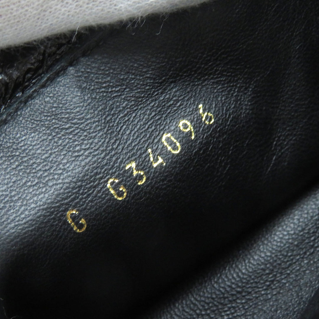 CHANEL short boots G34096 Main: Leather black Women 36 Used Authentic