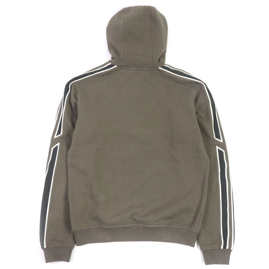 HERMES Hoodie Main: 100% cotton, Rib: 90% cotton, 10% polyurethane Decoration: 80% nylon, 20% polyurethane Decorative line: 90% cotton, 10% polyurethane String: 100% cotton charcoal mens S Used Authentic