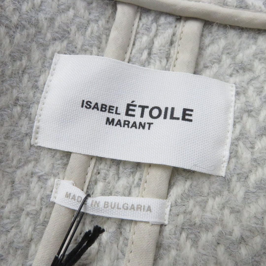 ISABEL MARANT coat Main: 100% wool, Part: 100% cotton, Bias tape: 60% polyester, 40% polyurethane CHALK JELANYO Women 36 Used Authentic
