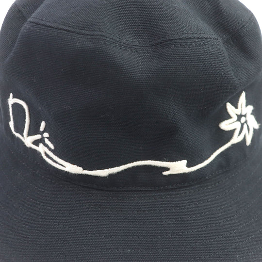 Dior HOMME Other hats 033C906U4511 Main: 100% cotton, embroidery: 100% rayon black mens L Used Authentic