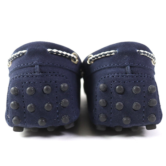 TOD�fS Flat shoes Main: Suede Navy Women 35 Used Authentic